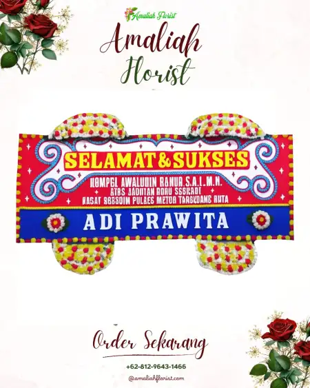 Papan Bunga Ucapan Selamat Citimbang